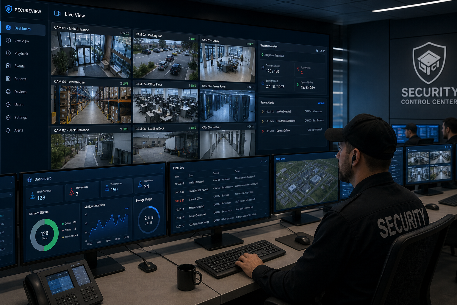 Sistema de Videovigilancia y Seguridad (CCTV)