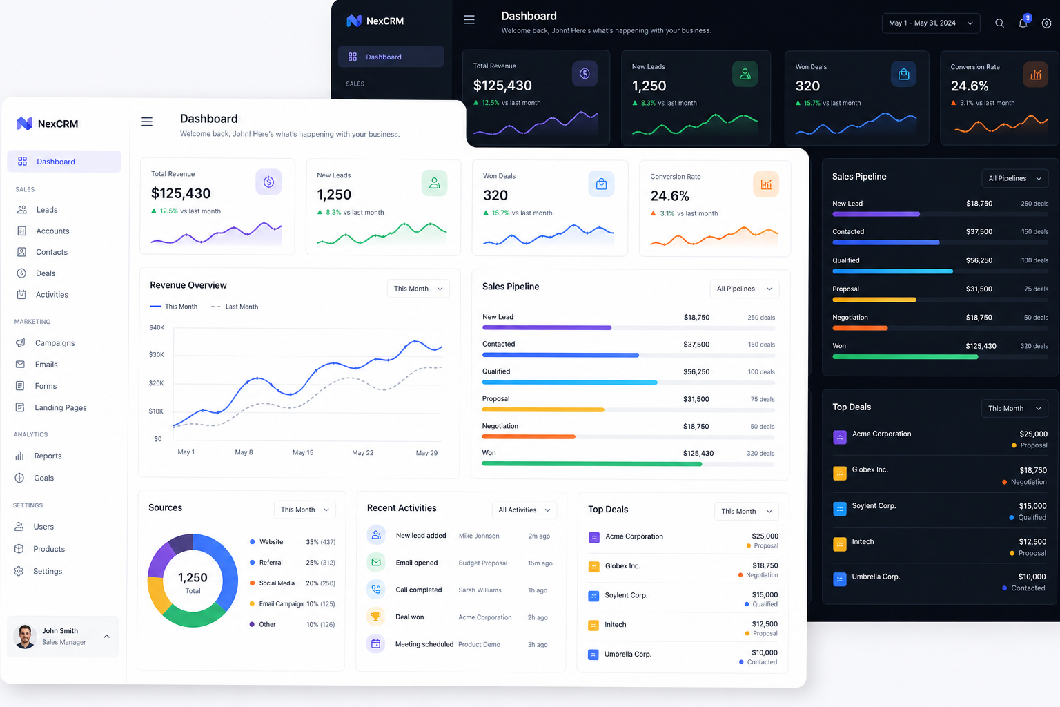 Sistema CRM de Gestión de Clientes